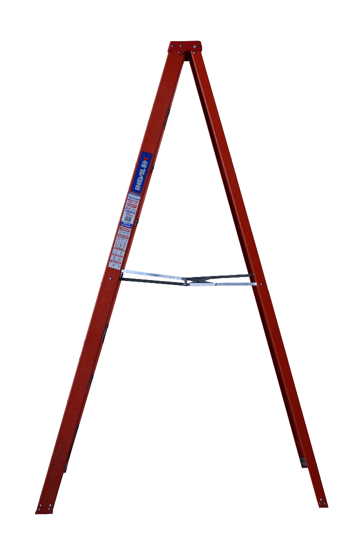 Indalex Tradesman Fibreglass Single Sided Step 8ft (2.4m) - Ladders4U