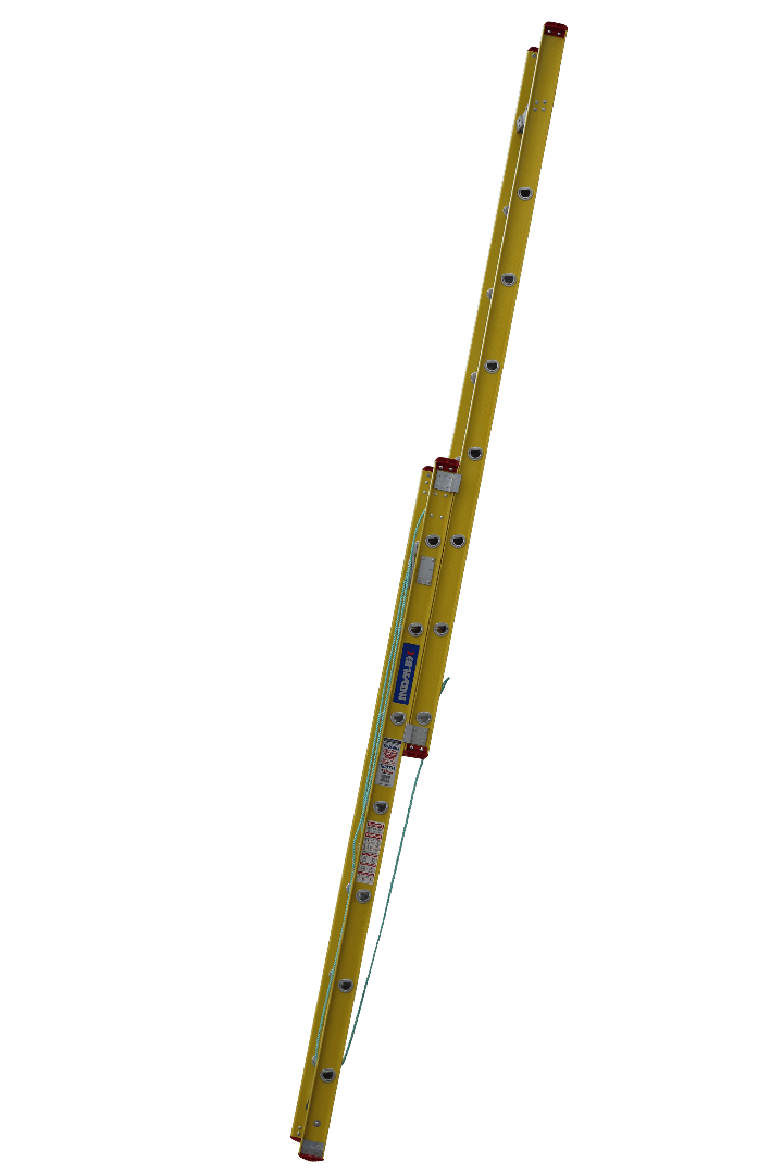 Indalex Tradesman Fibreglass Extension 14ft (2.8m - 4.3m) - Ladders4U