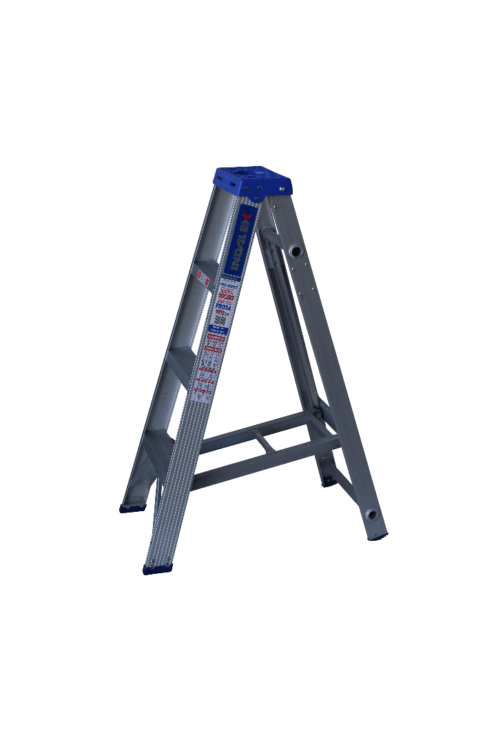 Indalex Pro Series Aluminium Single Sided Step 4ft (1.2M) - Ladders4U