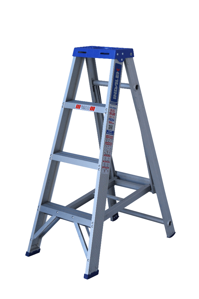 Indalex Pro Series Aluminium Single Sided Step 4ft (1.2M) - Ladders4U