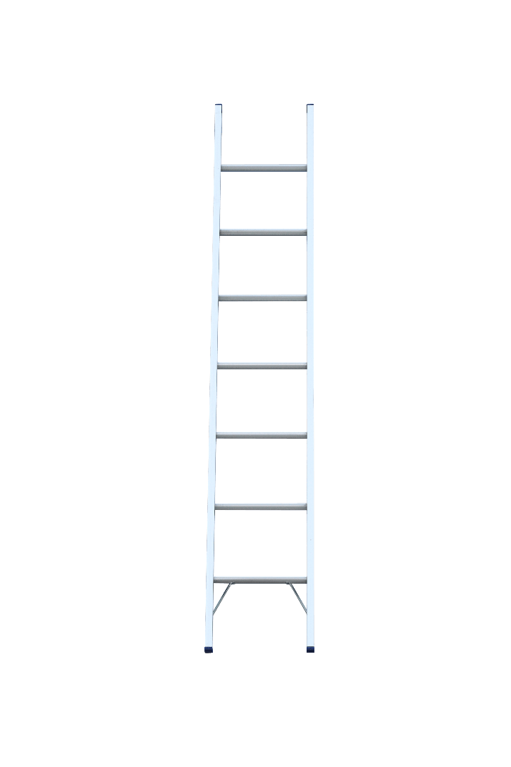 Indalex Pro Series Aluminium Single 8ft (2.4m) - Ladders4U