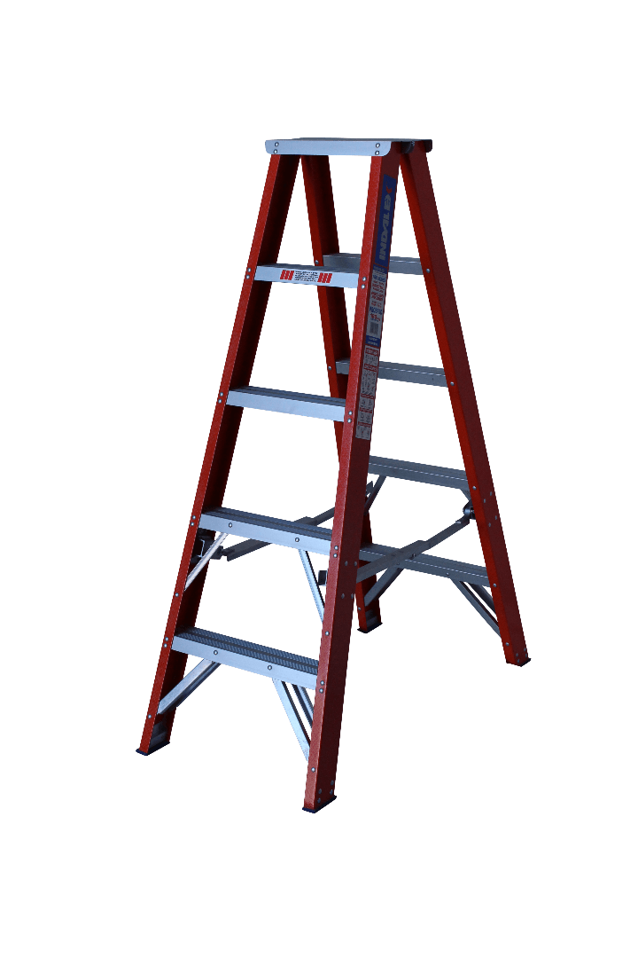 Indalex Pro Series Fibreglass Double Sided Step 5ft (1.5M) - Ladders4U