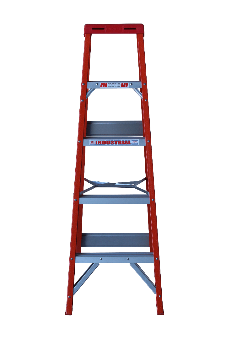 Indalex Tradesman Fibreglass Single Sided Step 5ft (1.5m) - Ladders4U