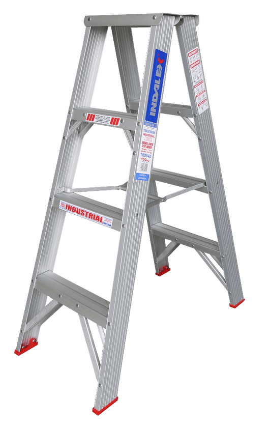Indalex Tradesman Aluminium Double Sided Step 4ft (1.2m) - Ladders4U