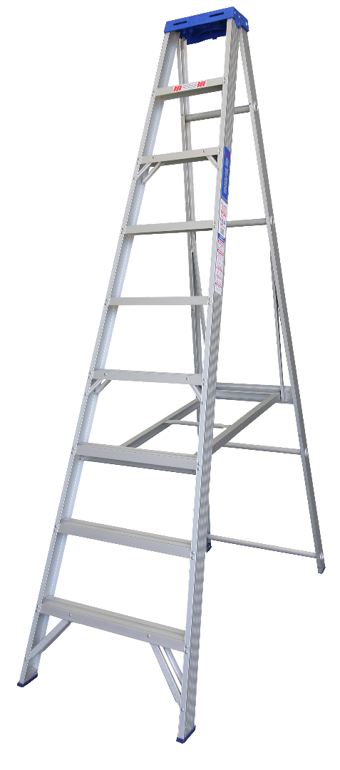 Indalex Pro Series Aluminium Single Sided Step 9ft 27m Ladders4u 