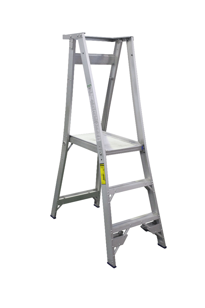 Indalex Pro Series Aluminium Platform Ladder 6/3 3ft (0.9m Platform) - Ladders4U