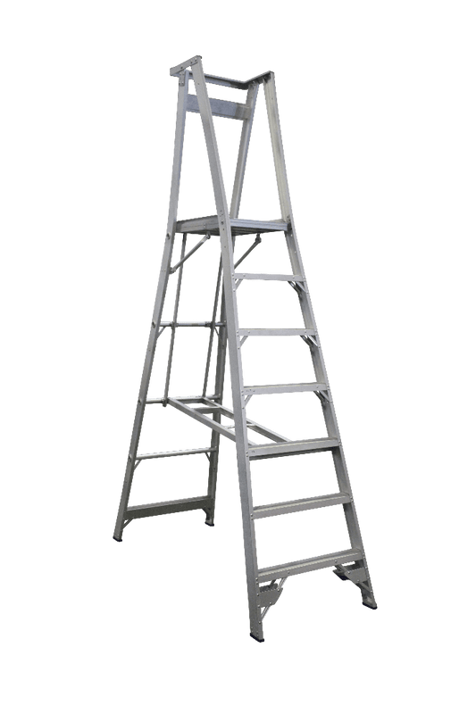 Indalex Pro Series Aluminium Platform Ladder 10/7 7ft (2.1M) - Ladders4U