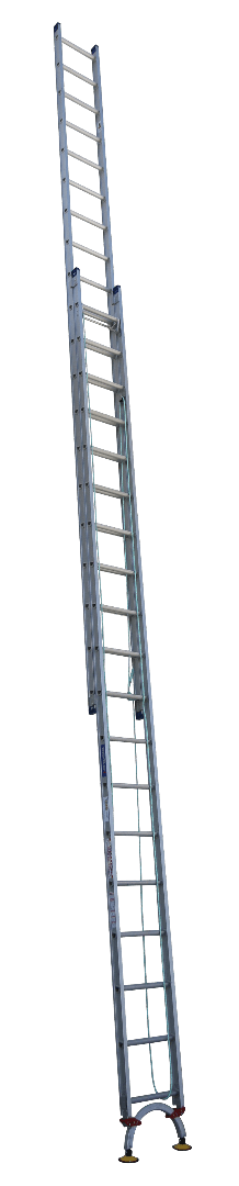 Indalex Pro Series Aluminium Extension with Level Arc 36ft (6.3M - 10.8M) - Ladders4U
