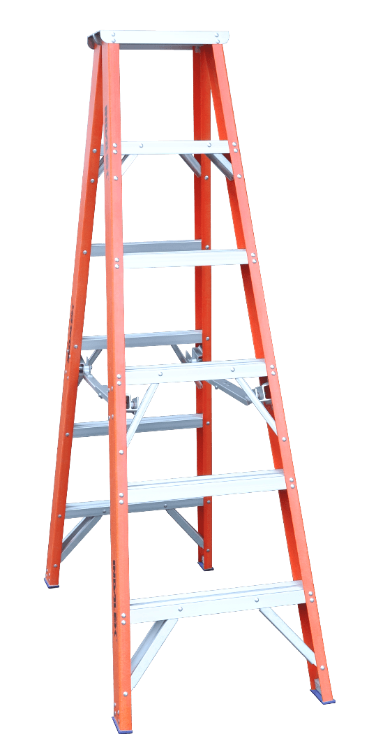 Indalex Pro Series Fibreglass Double Sided Step 6ft (1.8M) - Ladders4U