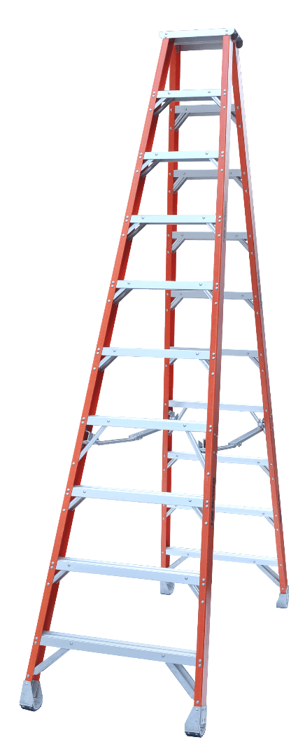 Indalex Pro Series Fibreglass Double Sided Step 10ft (3.0M) - Ladders4U