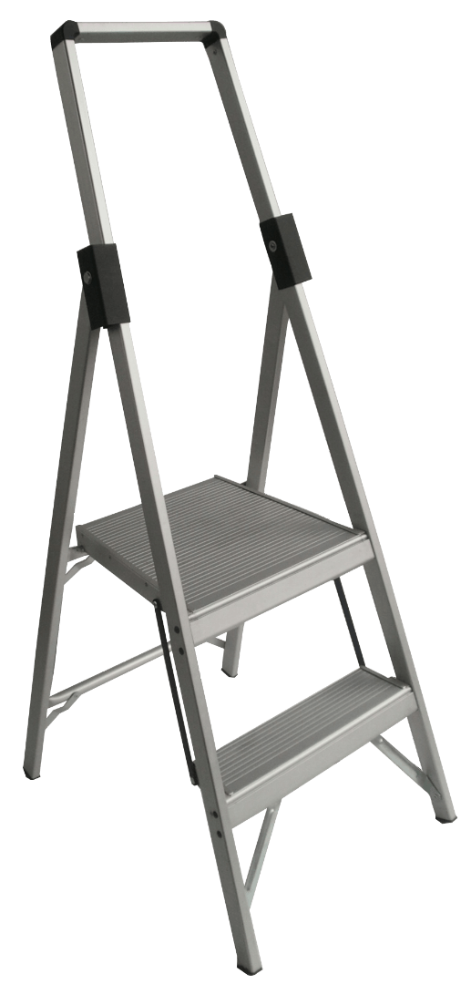Indalex Tradesman Aluminium Slim Line Platform Ladder 5/2 2ft (0.6m) - Ladders4U