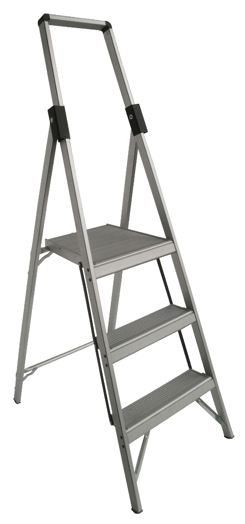 Indalex Tradesman Aluminium Slim Line Platform Ladder 6/3 3ft (0.9 m) - Ladders4U
