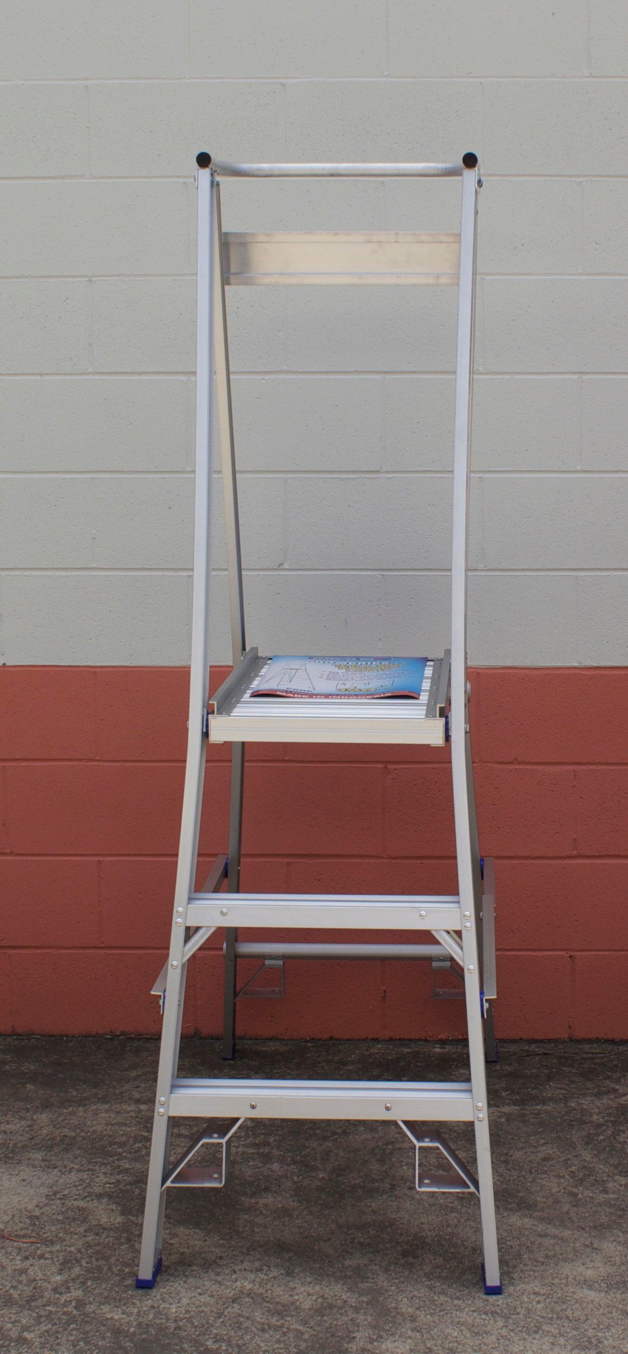 Indalex Pro Series Aluminium Platform Ladder 6/3 3ft (0.9m Platform) - Ladders4U