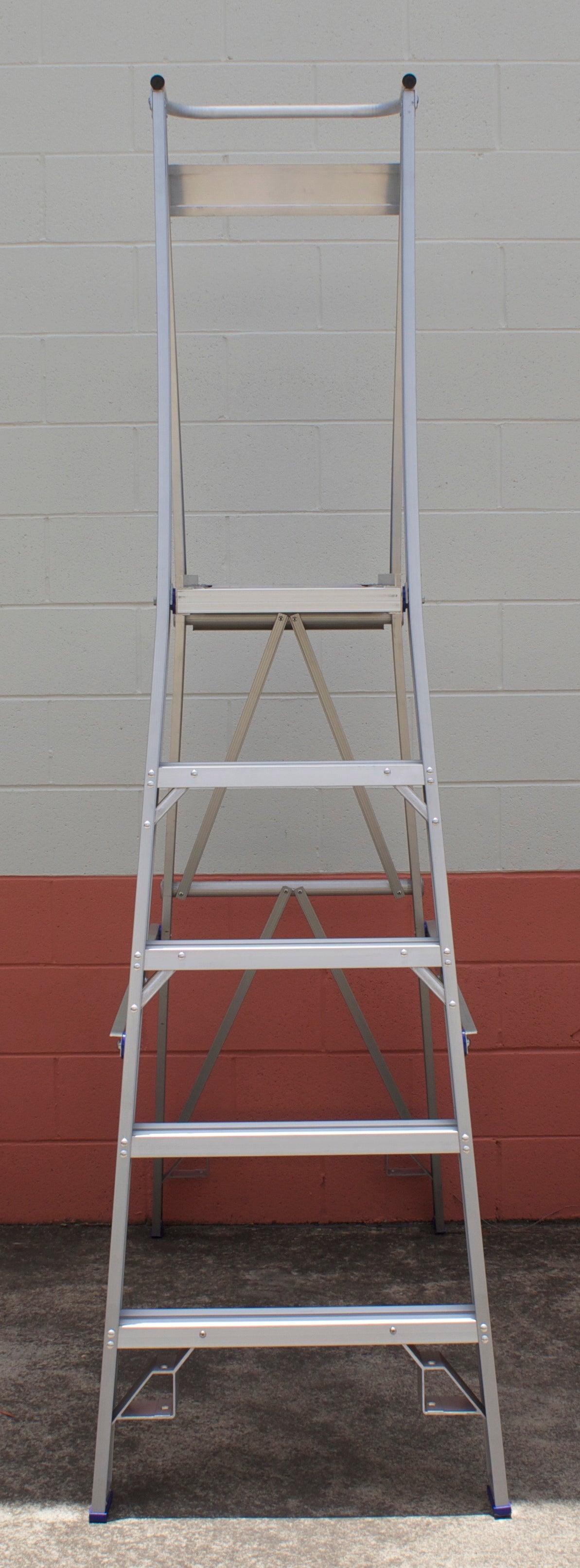 Indalex Pro Series Aluminium Platform Ladder 8/5 5ft (1.5M Platform) - Ladders4U