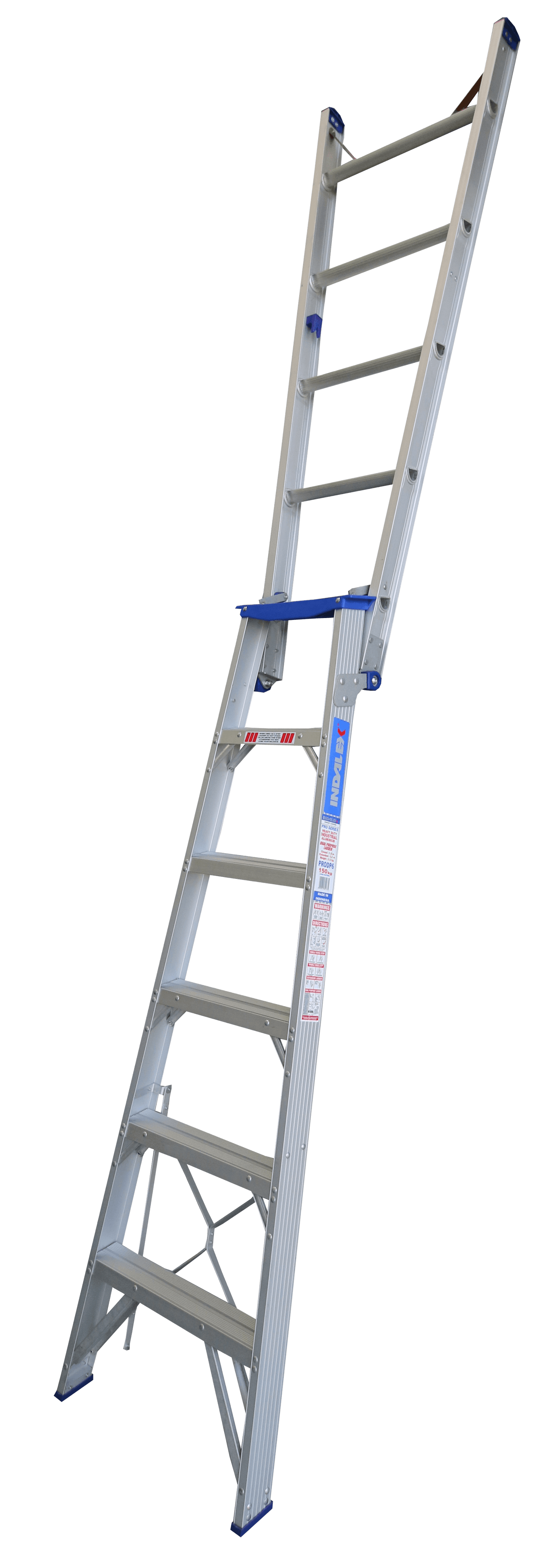 Indalex Pro Series Aluminium Dual Purpose 6ft (1.8m to 3.2m) - Ladders4U