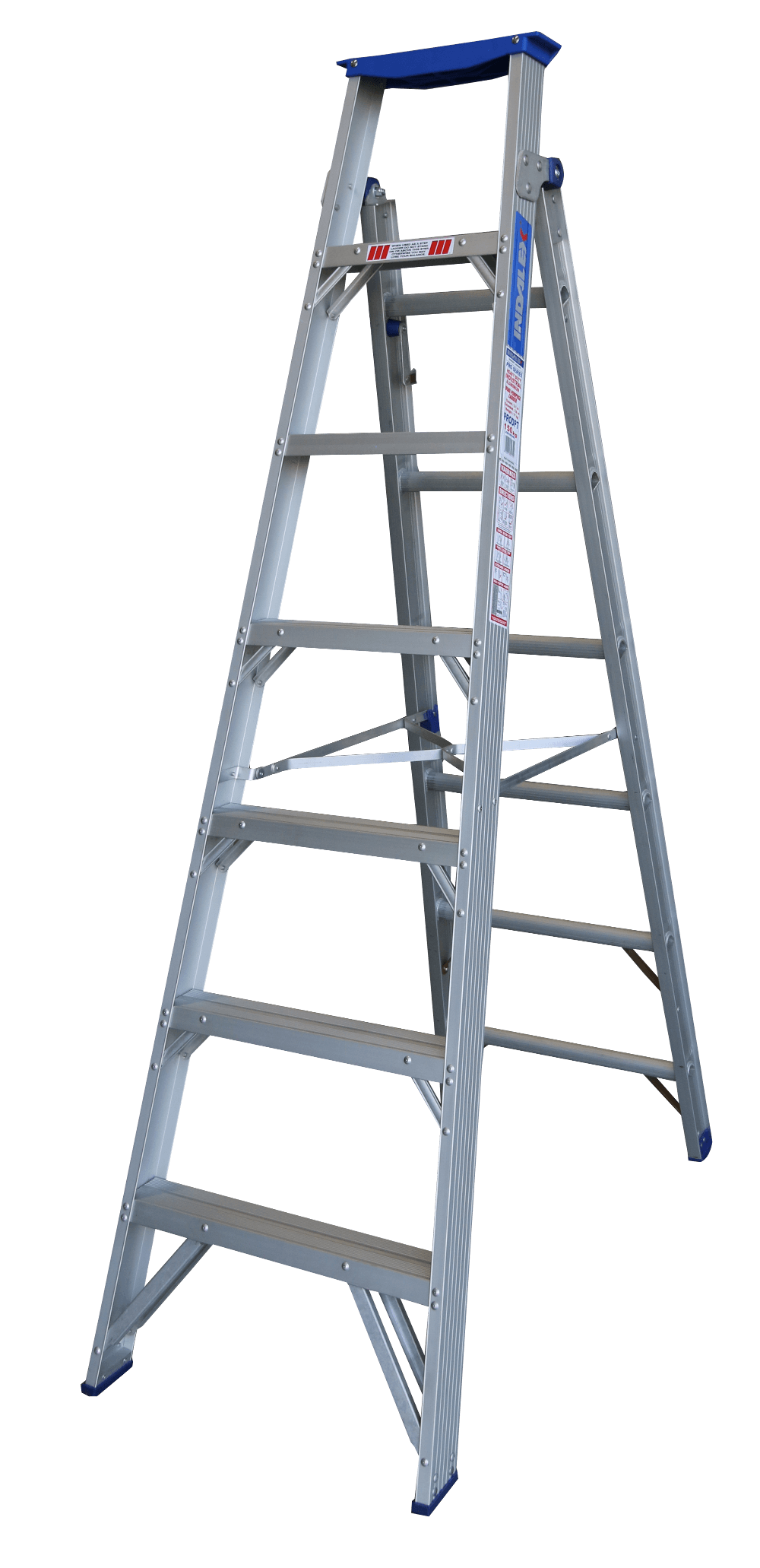 Indalex Pro Series Aluminium Dual Purpose 7ft (2.1m to 3.8m) - Ladders4U