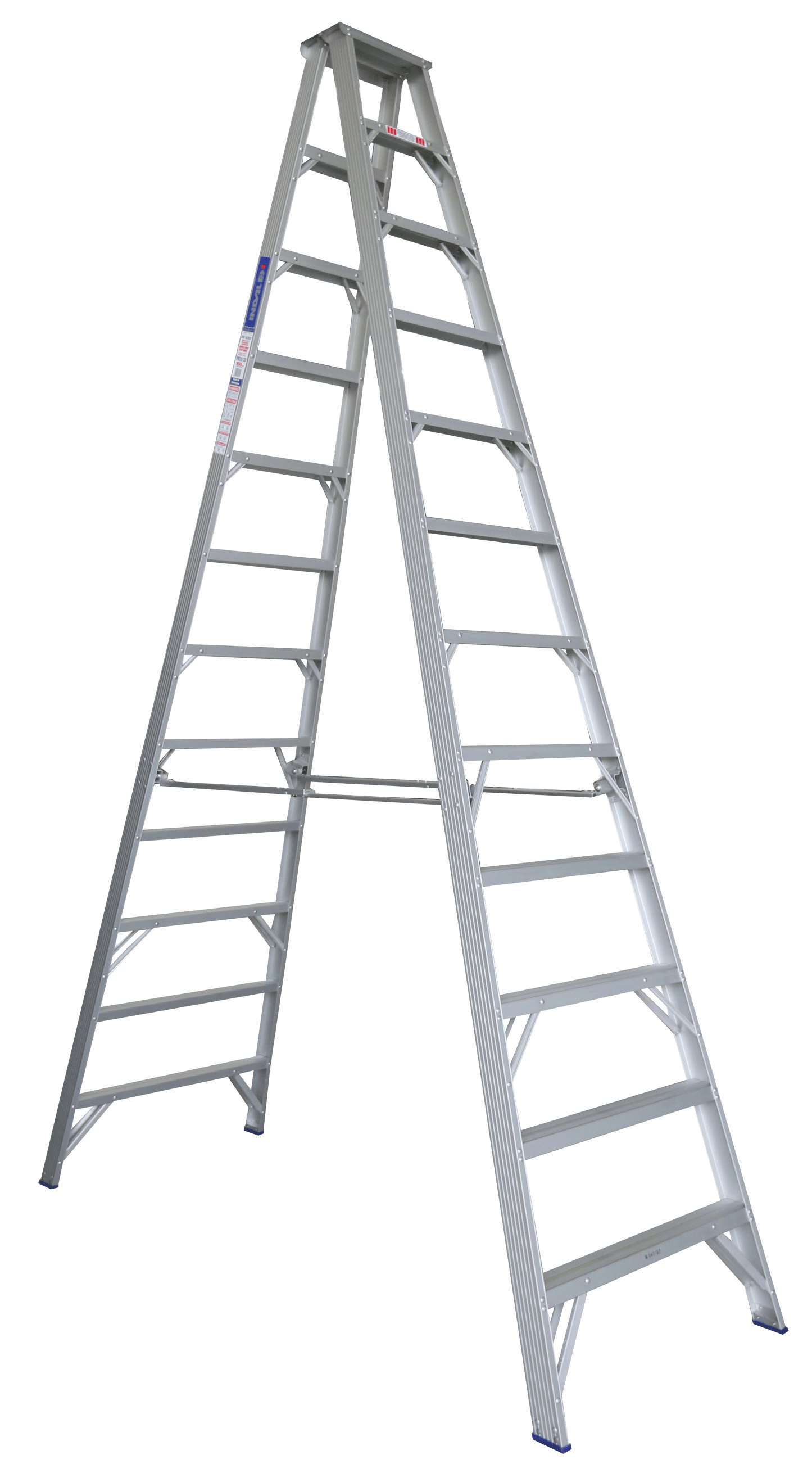 Indalex Pro Series Aluminium Double Sided Step 12ft (3.7M) - Ladders4U