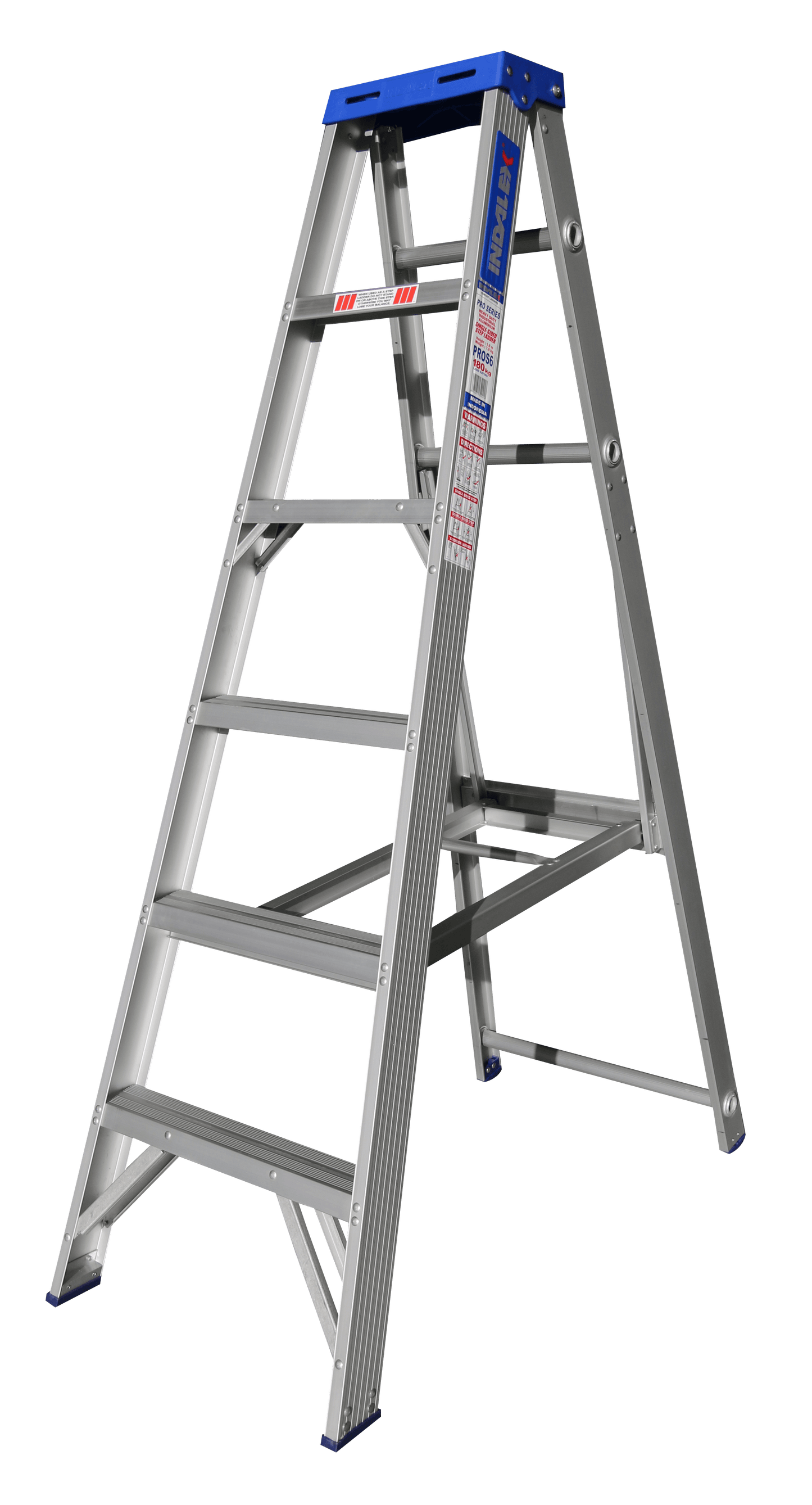 Indalex Pro Series Aluminium Single Sided Step 7ft (2.1M) - Ladders4U