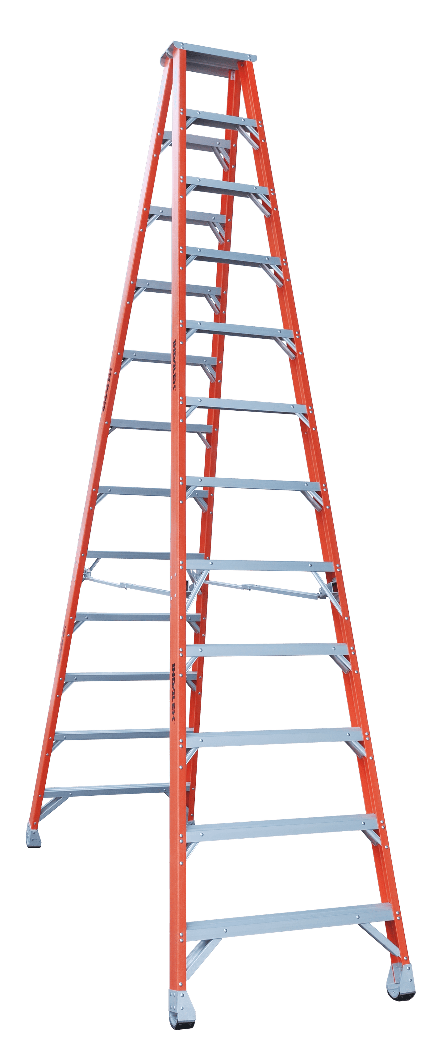 Indalex Pro Series Fibreglass Double Sided Step 16ft (4.9M) - Ladders4U