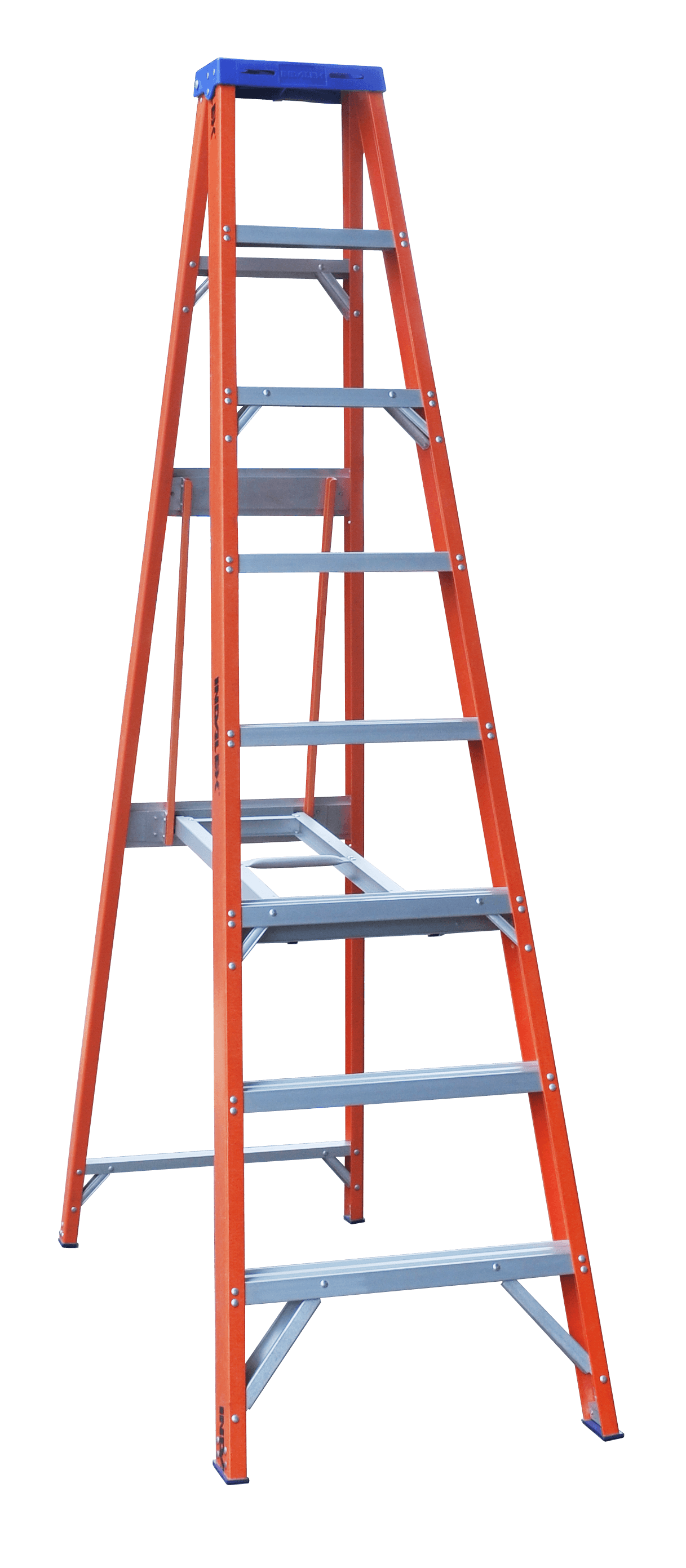 Indalex Pro Series Fibreglass Single Sided Step 7ft (2.1m) - Ladders4U