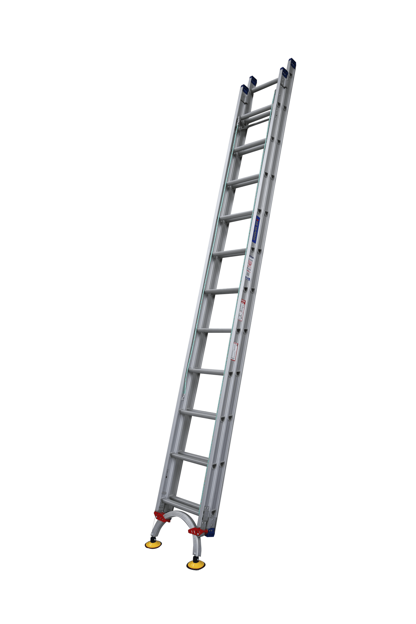 Indalex Pro Series Aluminium Extension with Level Arc 22ft (3.8M - 6.6M) - Ladders4U