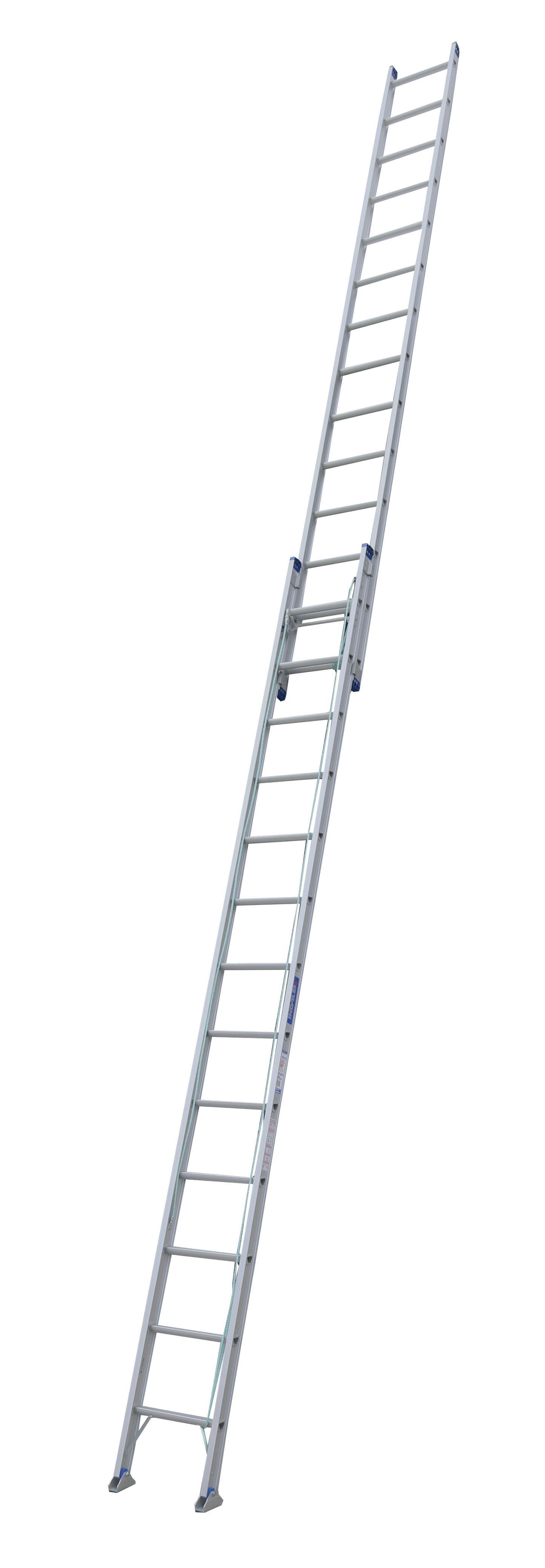 Indalex Pro Series Aluminium Extension Swivel Feet 26ft (4.4M - 7.8M) - Ladders4U