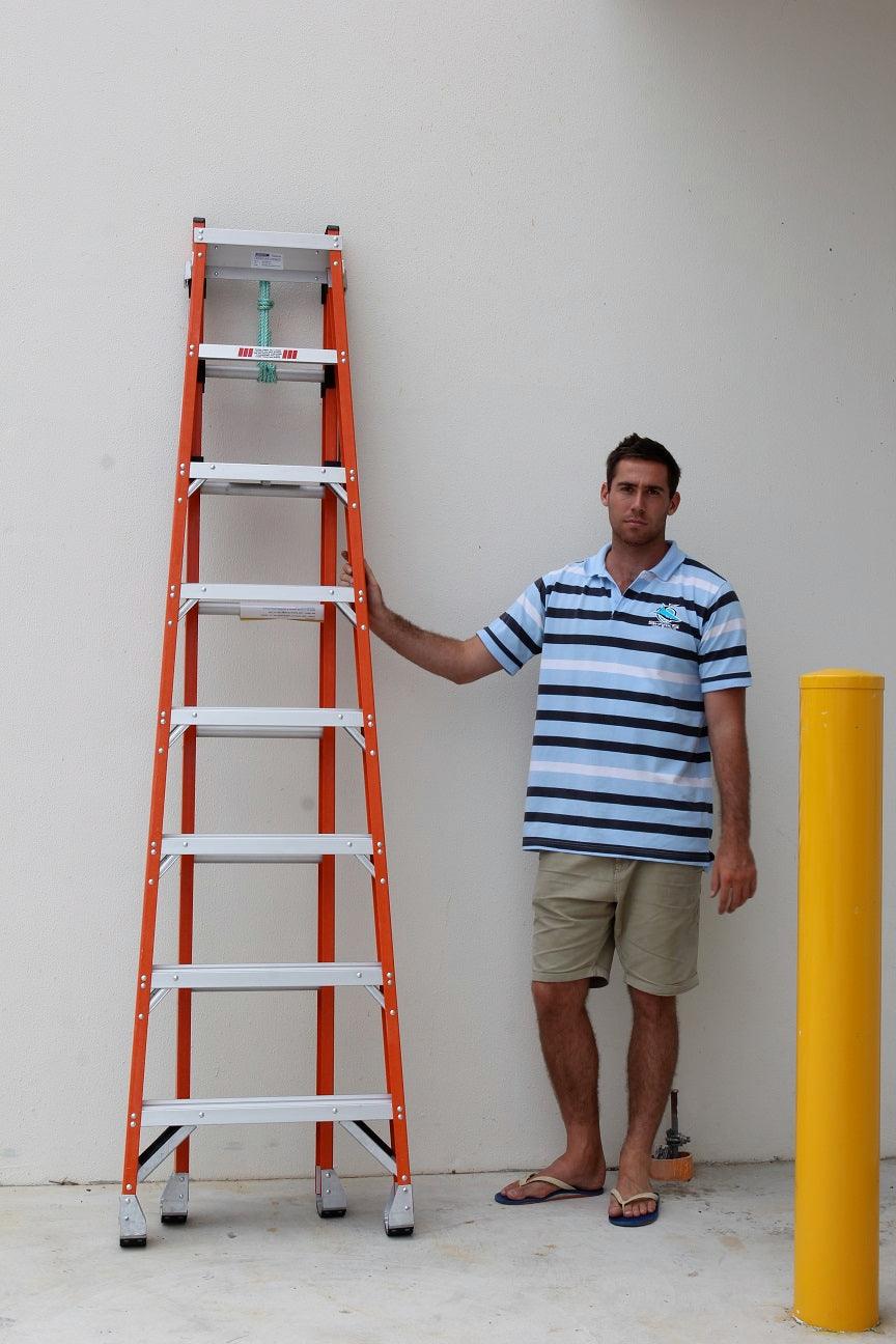 Indalex Pro Series Fibreglass Step - Extension 8 ft (2.4m) - Ladders4U