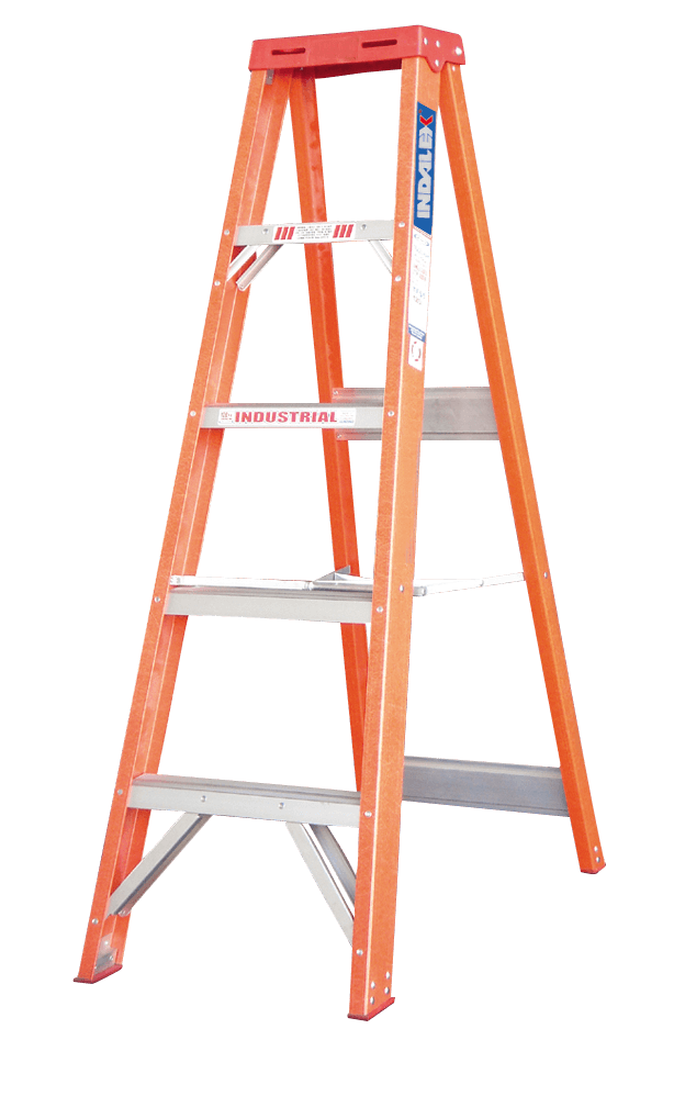 Indalex Tradesman Fibreglass Single Sided Step 5ft (1.5m) - Ladders4U