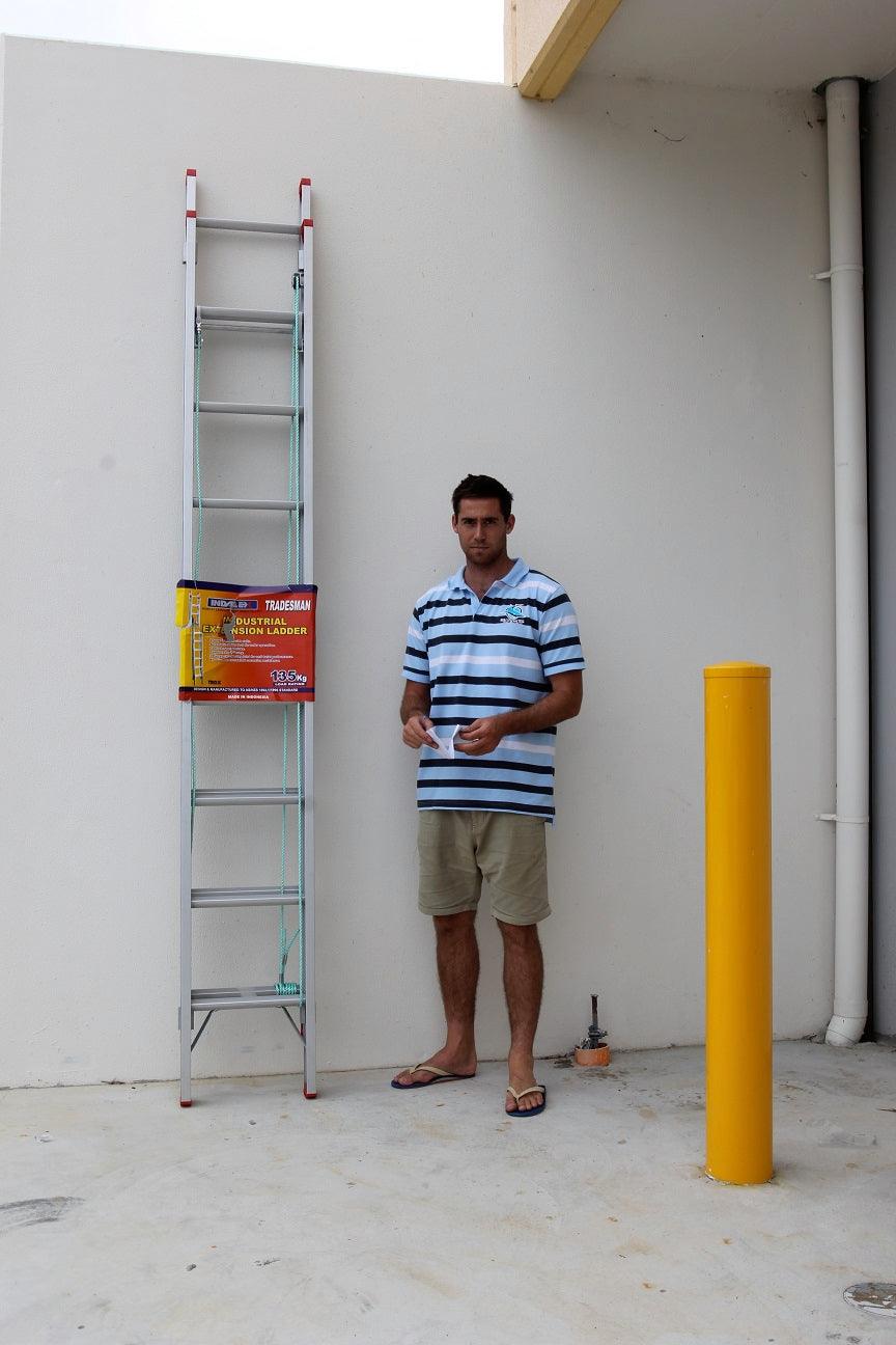Indalex Tradesman Aluminium Extension 16ft (2.9M to 4.9M) - Ladders4U