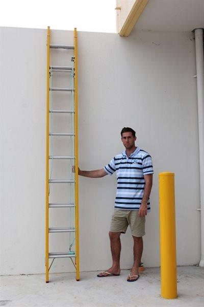 Indalex Tradesman Fibreglass Extension 24ft (4.3m - 7.3m) - Ladders4U