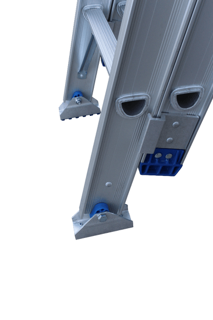 Indalex Pro Series Aluminium Extension with Swivel Feet 18ft (3.2M - 5.3M) - Ladders4U