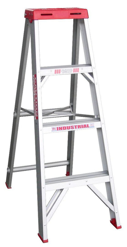 Indalex Tradesman Aluminium Single Sided Step 4ft (1.2m) - Ladders4U