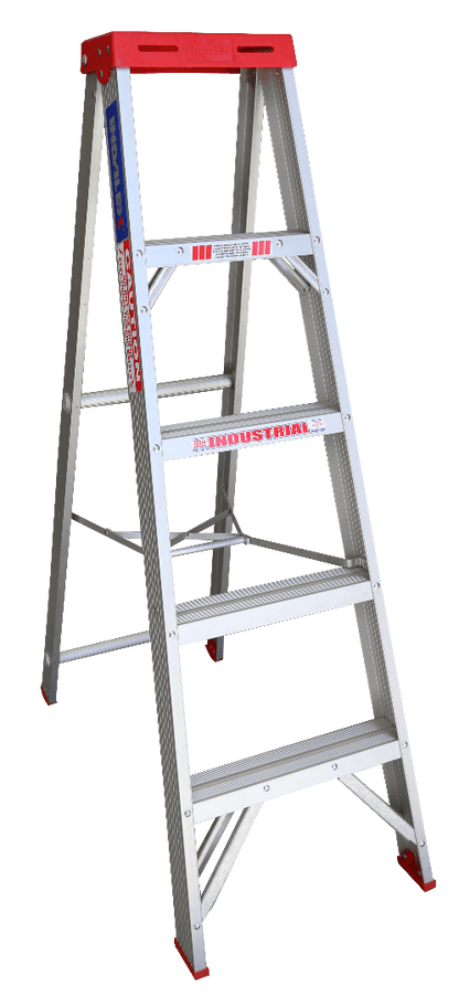 Indalex Tradesman Aluminium Single Sided Step 5ft (1.5m) - Ladders4U