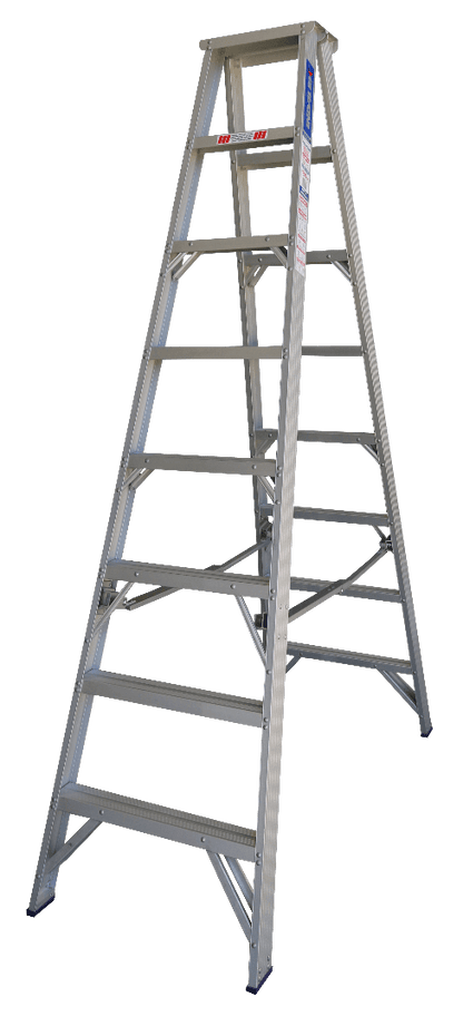 Indalex Pro Series Aluminium Double Sided Step 8ft (2.4m) - Ladders4U