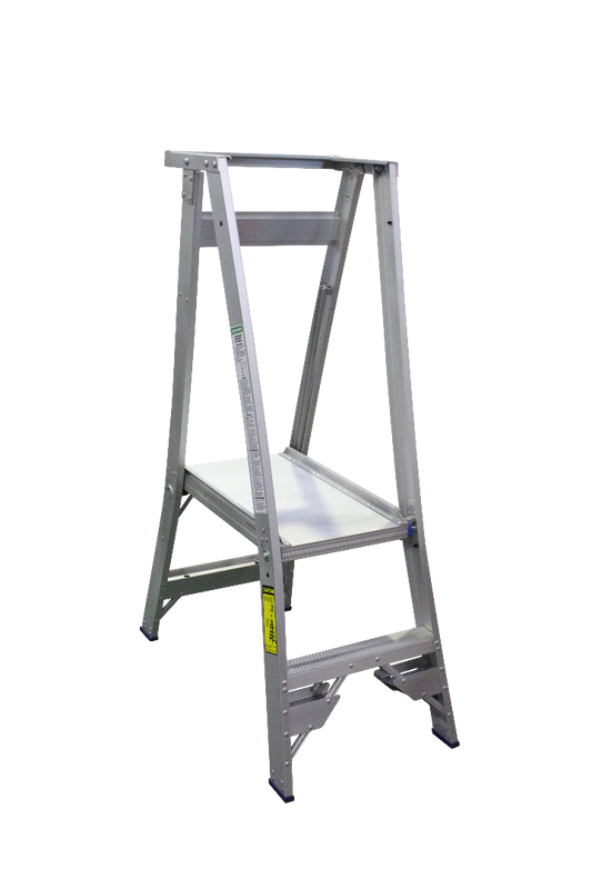 Indalex Pro Series Aluminium Platform Ladder 5/2 2ft (0.6M Platform)