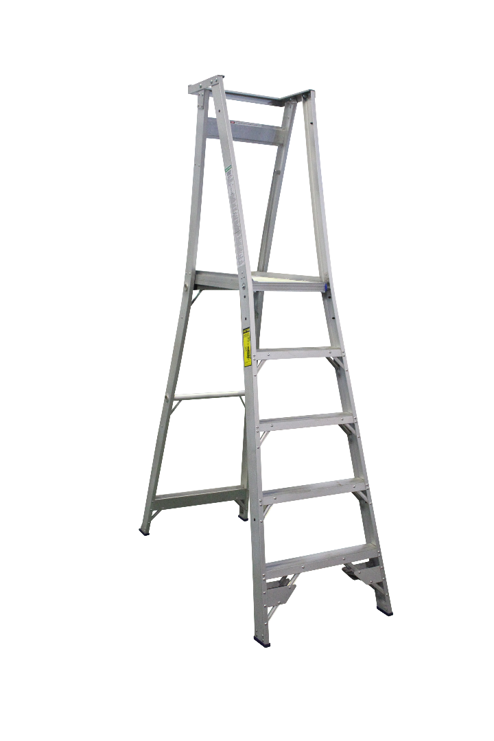 Indalex Pro Series Aluminium Platform Ladder 8/5 5ft (1.5M Platform)