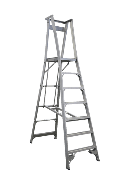 Indalex Pro Series Aluminium Platform Ladder 10/7 7ft (2.1M) - Ladders4U