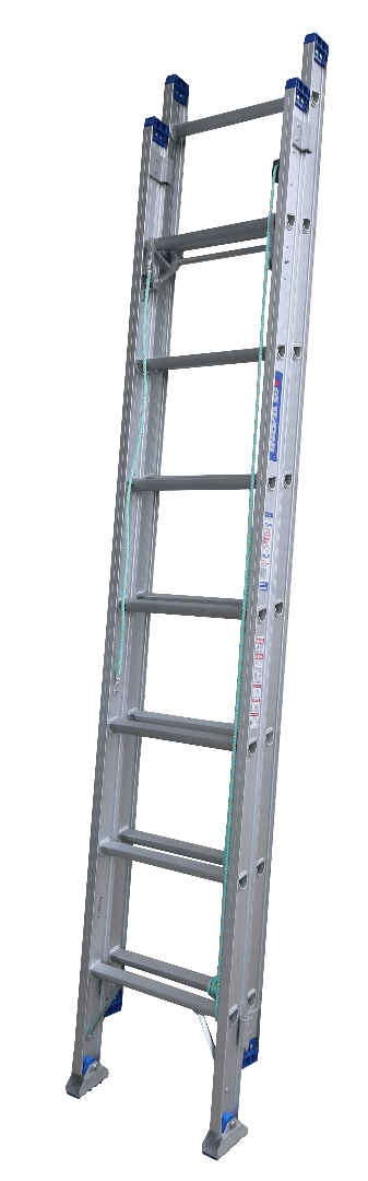 Indalex Pro Series Aluminium Extension with Swivel Feet 14ft (2.6M - 4.1M) - Ladders4U