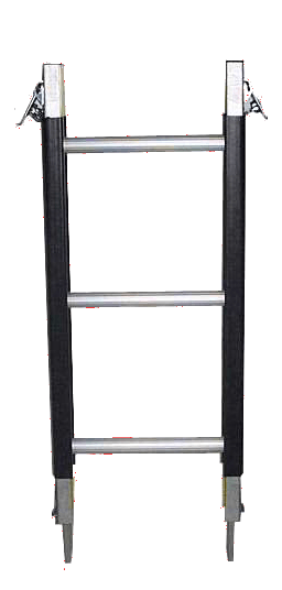 Sectonal Ladder INDALEX 0.9m Industrial Fibreglass 150KG Pro Series Sectional Ladder ...