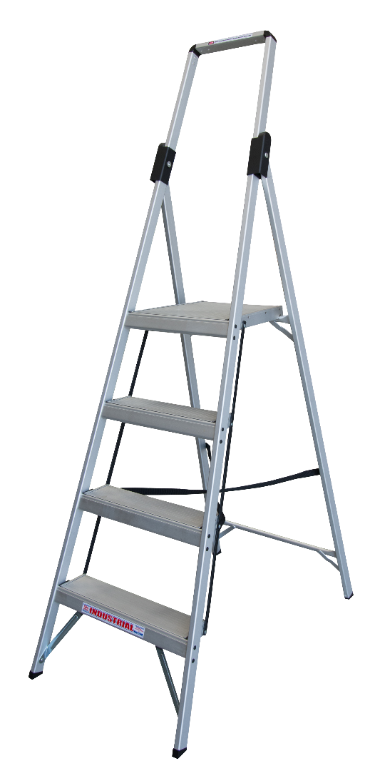Indalex Tradesman Aluminium Slim Line Platform Ladder 7/4 4ft (1.2 m)