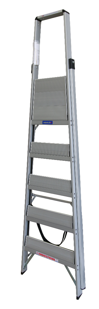 Indalex Tradesman Aluminium Slim Line Platform Ladder 8/5 5ft (1.5m)