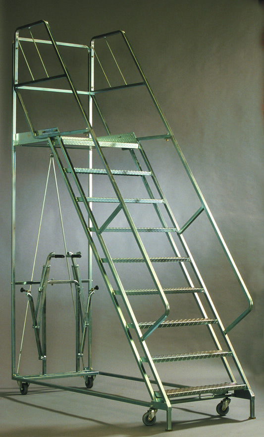 Order Picker Ladder 10 Step 2.4m Platform