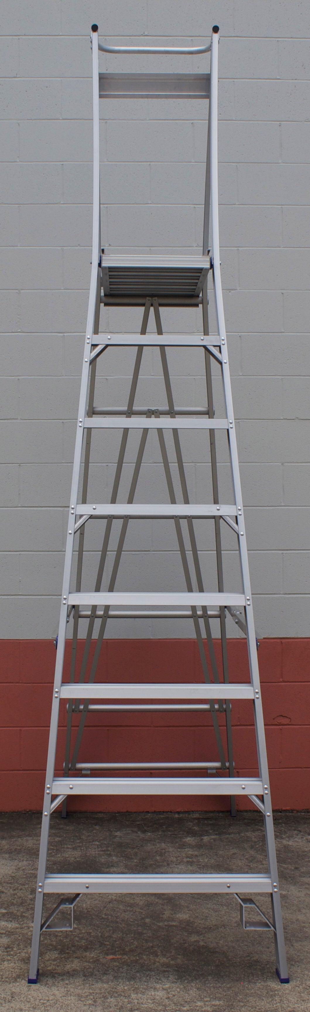 Indalex Pro Series Aluminium Platform Ladder 11/8 8ft (2.4M Platform ...