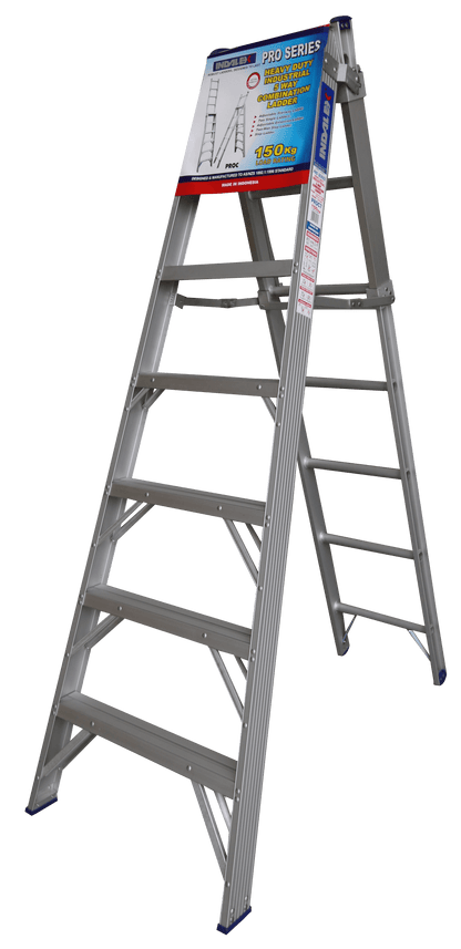 Indalex Pro Series Aluminium Combination Ladder 7ft (2.1M - 3.5M) - Ladders4U