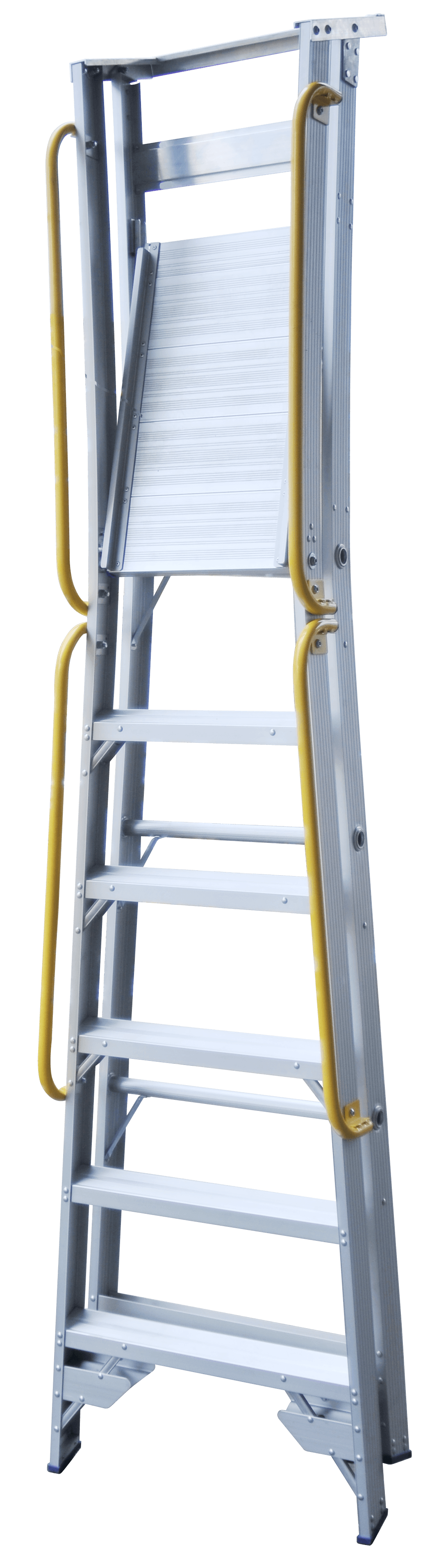 Ladder Hand INDALEX Aluminium Pro Series Platform Handrails (set) – Ladders4U