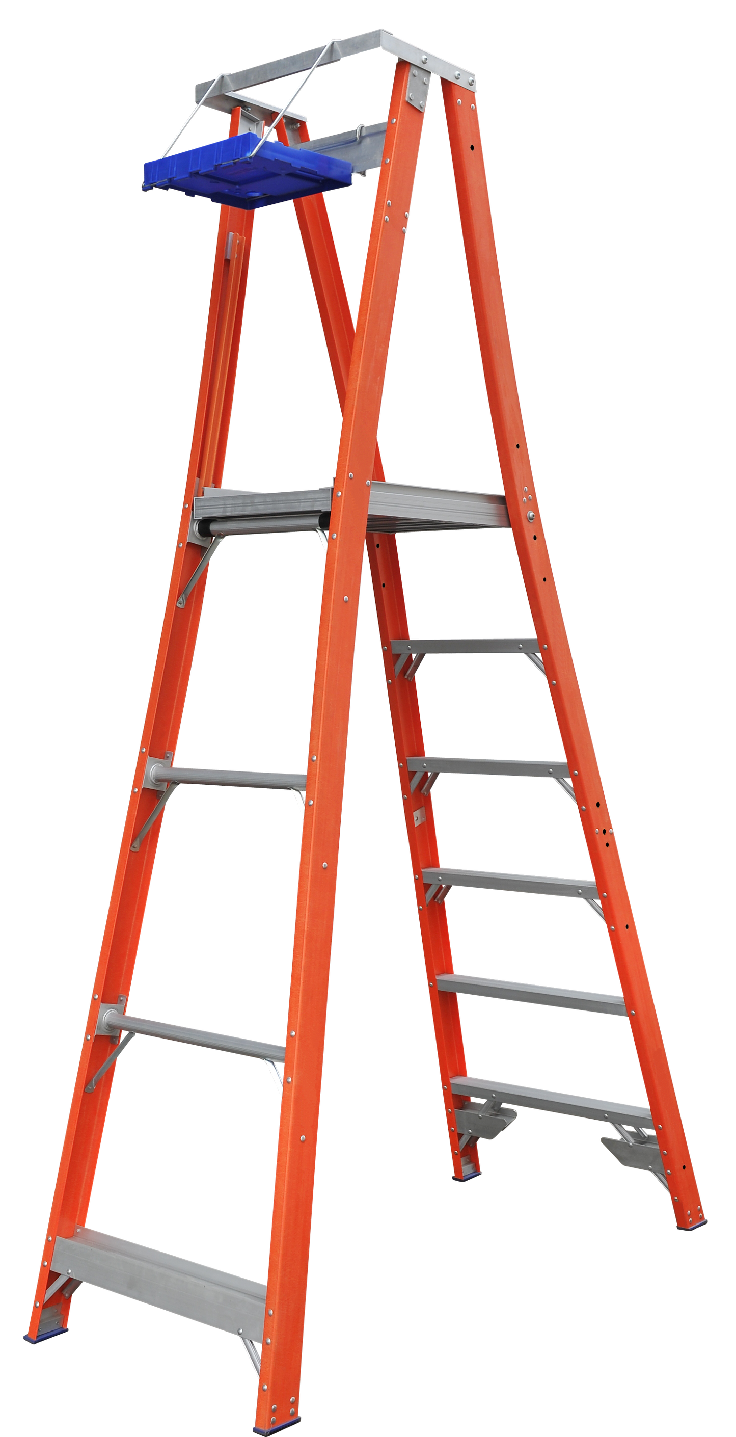 Platform Ladder Tool Tray