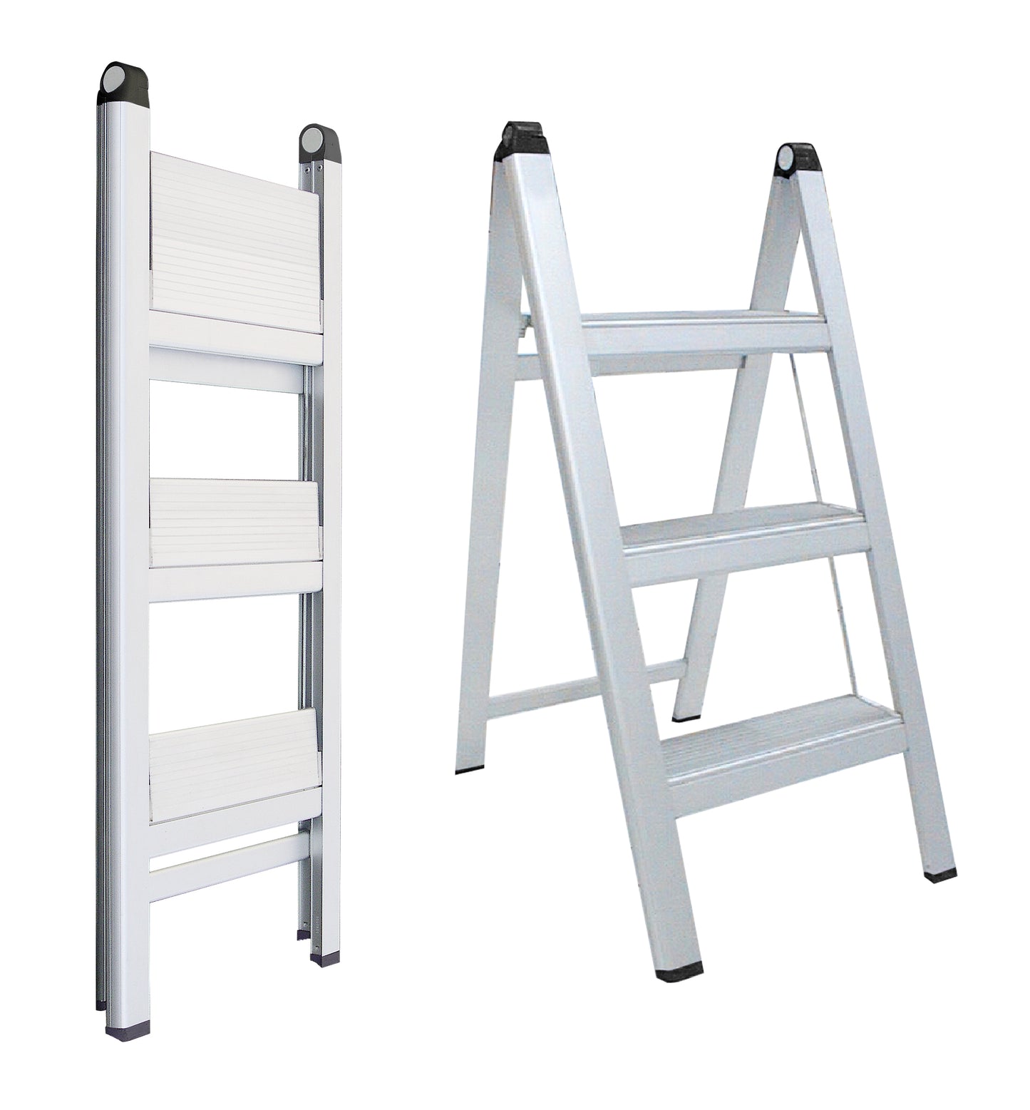 Light Duty Slimline Folding 3 Step Ladder